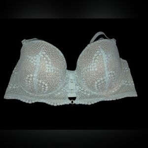 Adored By Adore Me The Morgan Elegant Mint Green Lace Bra Size 36C